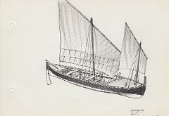 139-Dalmazia - Luto - da modellino del Museo del Mare di Trieste